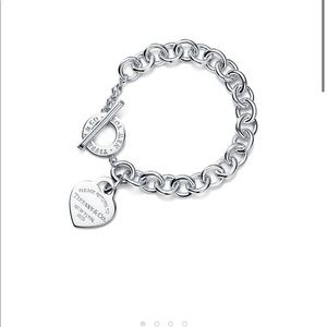Tiffany Co Heart Tag Toggle Bracelet